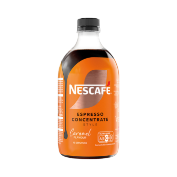 Nescafe Espresso Concentrate Style Caramel Flavour, 16 Portionen